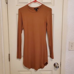 Chestnut brown dress